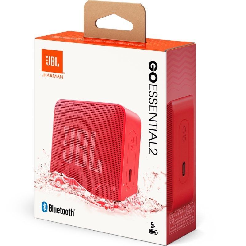 Altifalante Bluetooth JBL GO Essential 2 / 3.1w / 1.0 / Vermelho