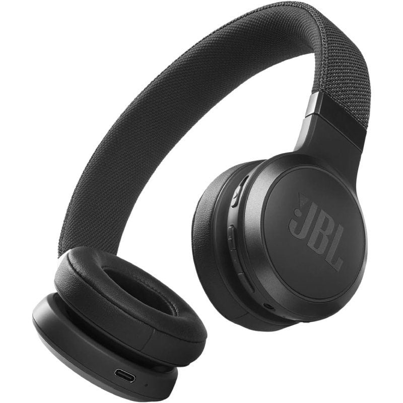 Auscultadores sem Fios JBL Live 460NC / com Microfone / Bluetooth / Preto