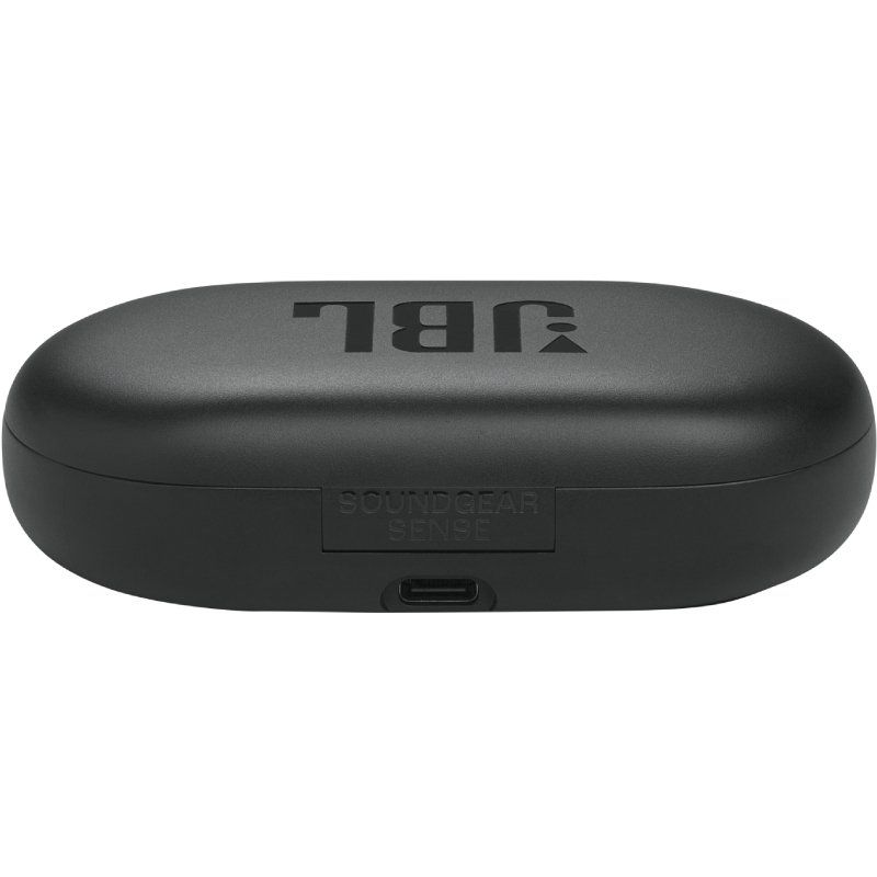 Auscultadores JBL Soundgear Sense Bluetooth com Estojo de Carregamento / 8h de Autonomia / Preto
