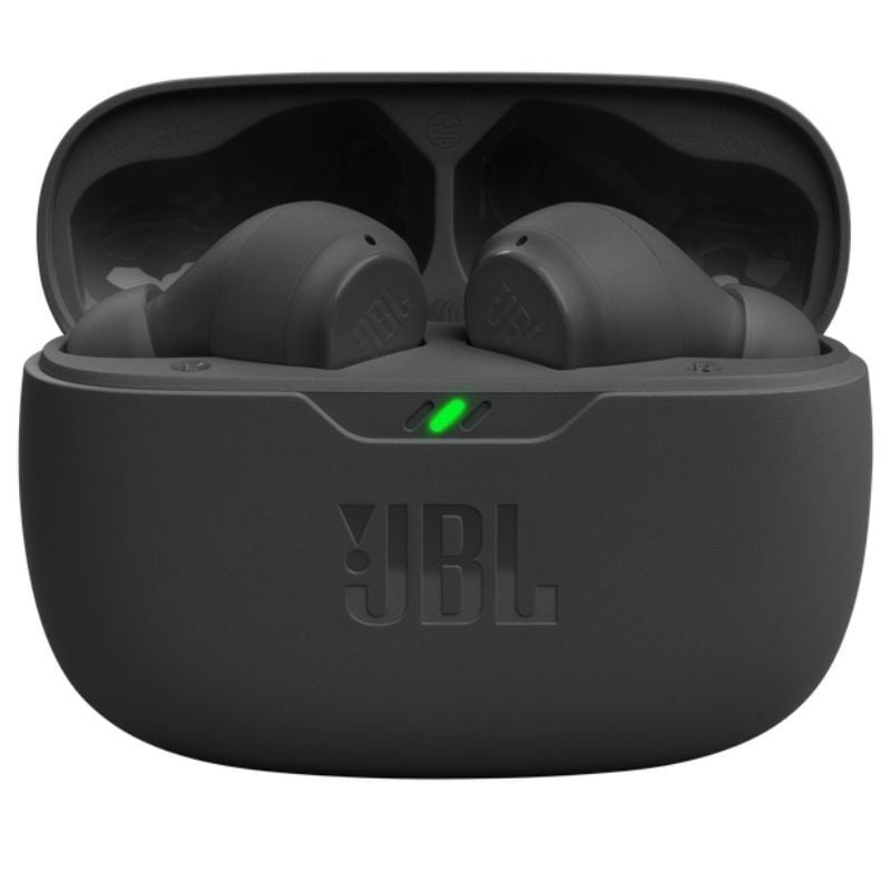 Auscultadores JBL Wave Beam Bluetooth com Estojo de Carregamento / Duração da Bateria 8h / Preto