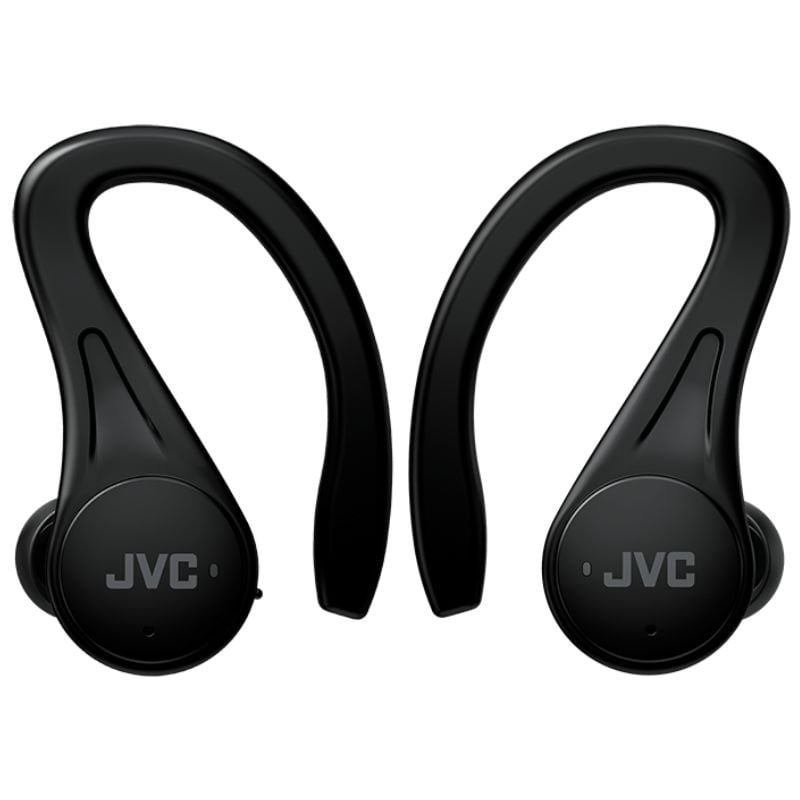 Auricular Bluetooth JVC Ha-ec25t com Estojo de Carregamento / 7,5h de Duração da Bateria / Preto