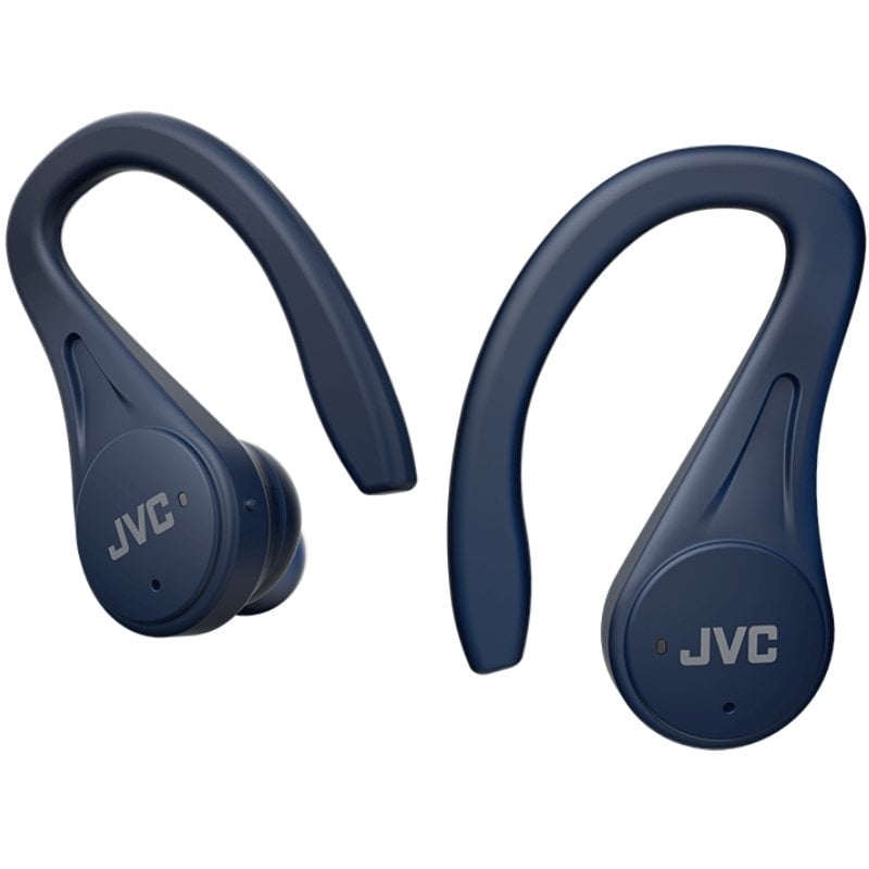 Auricular Bluetooth JVC Ha-ec25t com Estojo de Carregamento / 7,5h de Duração da Bateria / Azul