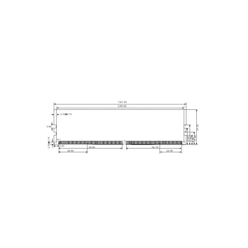 Kingston Valueram RAM 4GB / DDR4 / 2666mhz / 1.2v / CL19 / DIMM