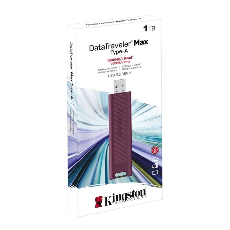 Unidade Flash USB 3.2 Kingston Datatraveler Max 1TB