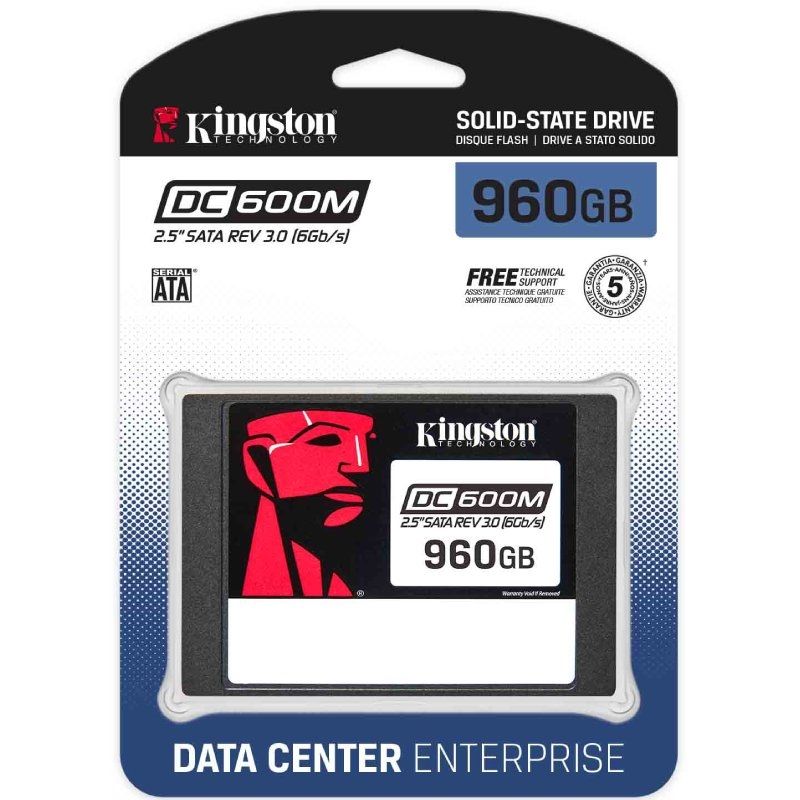 SSD Kingston DC600M 960GB / SATA III