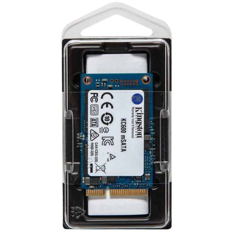 SSD Kingston KC600 1TB / Msata / Capacidade Total