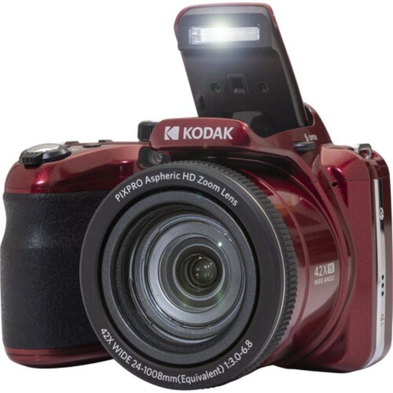 Máquina Fotográfica Digital Kodak Pixpro AZ425 / 20MP / Zoom Ótico 42x / Vermelho