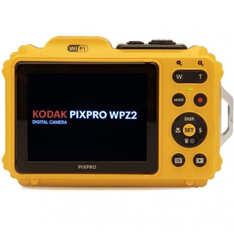 Máquina Fotográfica Digital Desportiva Kodak Pixpro WPZ2 / 16MP / Zoom Ótico de 4x / Amarelo