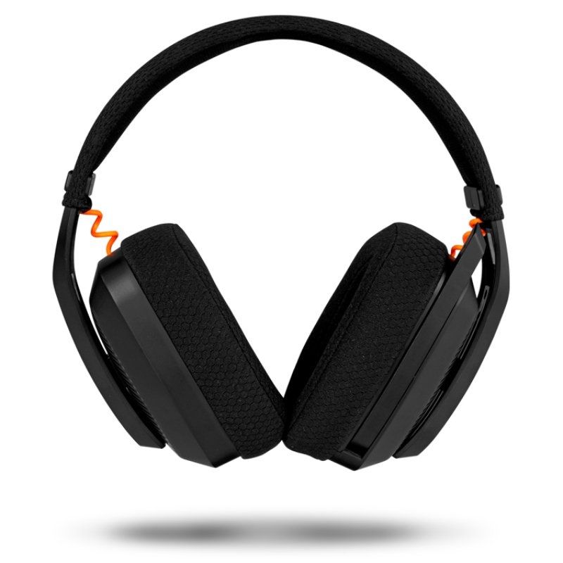 Krom Kanji Auscultadores sem Fios para Jogos com Microfone / Bluetooth / Bluetooth / USB 2.0 / Preto