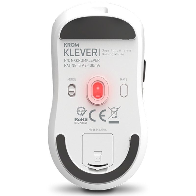 Rato sem Fios para Jogos Krom Klever / Até 10000 DPI