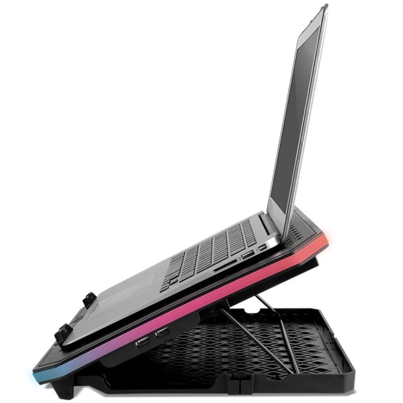 Suporte de Arrefecimento Krom Kooler para Computadores Portáteis Até 19" / Iluminação LED