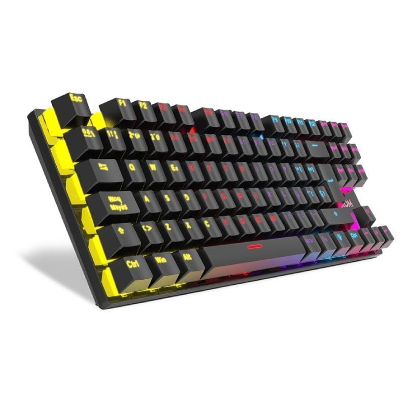 Teclado Mecânico para Jogos Krom Kasic TKL / Preto