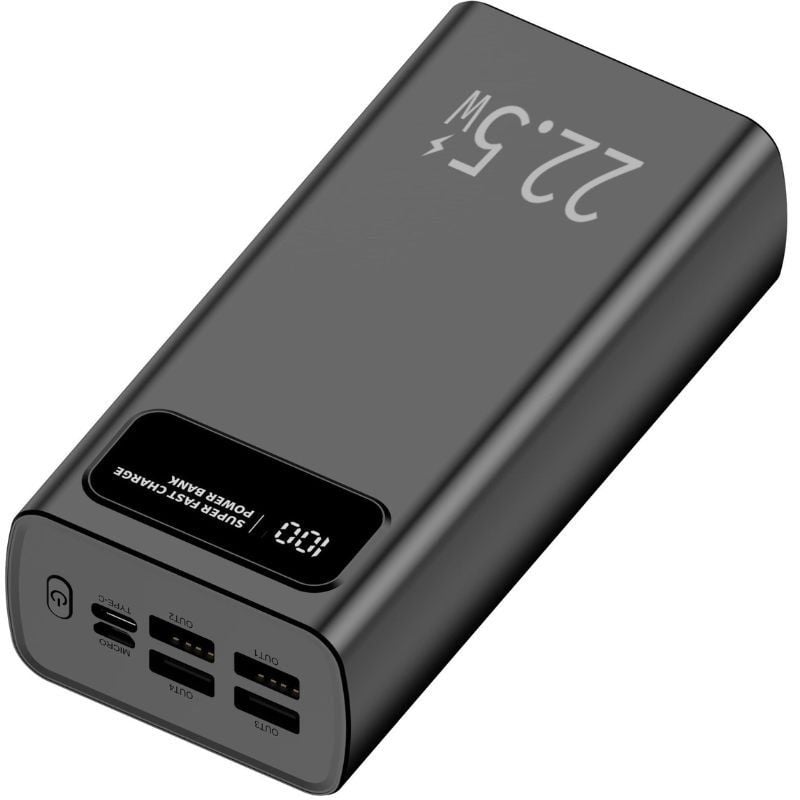 Powerbank 30000mah Leotec LEPOW30W22W / 22.5w / Preto