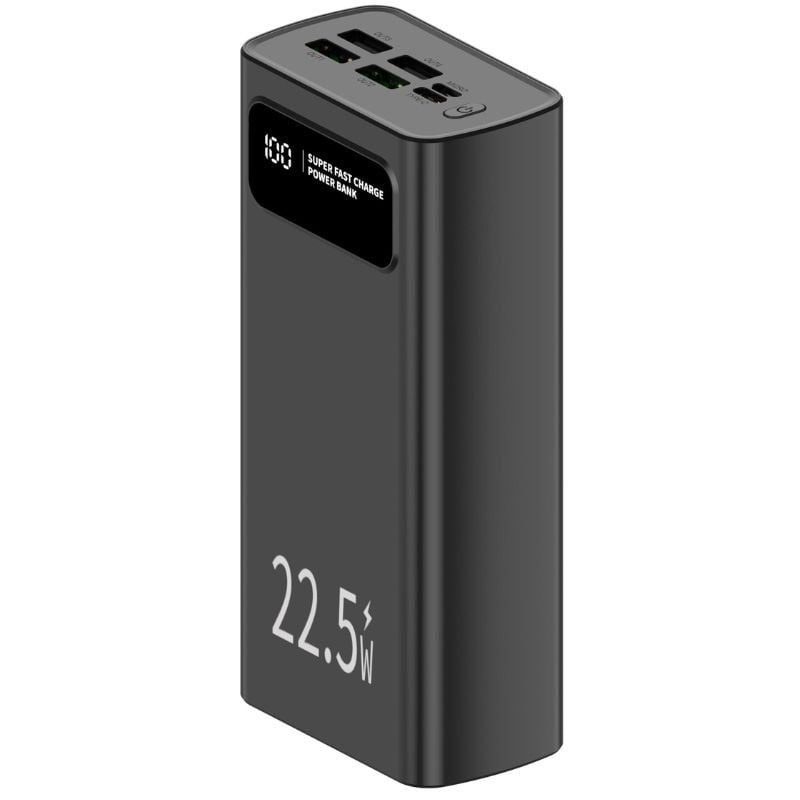 Powerbank 30000mah Leotec LEPOW30W22W / 22.5w / Preto