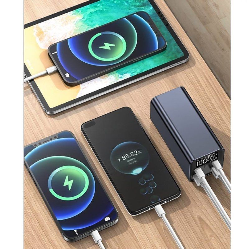 Bateria Externa / Powerbank Leotec Powerbank 20000mah PD / 65W / Compatível com Computadores Portát…