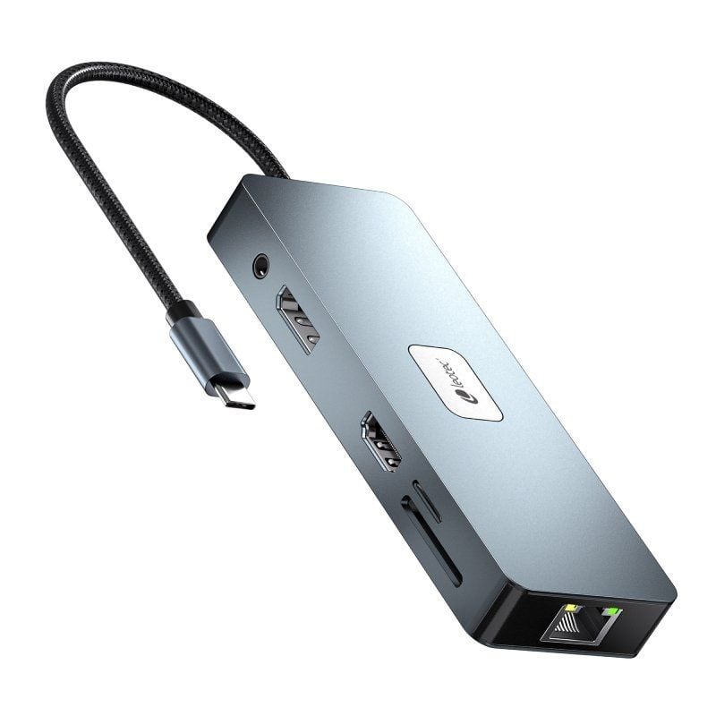 Base de Ligação USB Tipo C Leotec LEDS03 / 3xusb / 1xusb Tipo C PD / 1xhdmi 4K / 1xdisplayport / 1x…