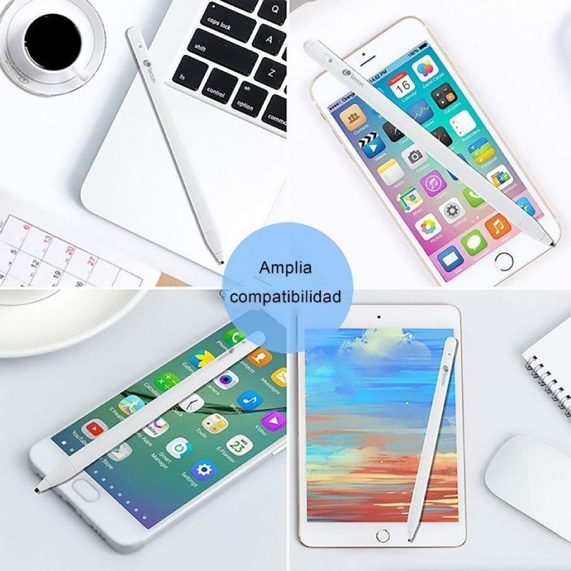 Leotec LESTP01W Stylus Epen para Android, IOS e Windows / Branco