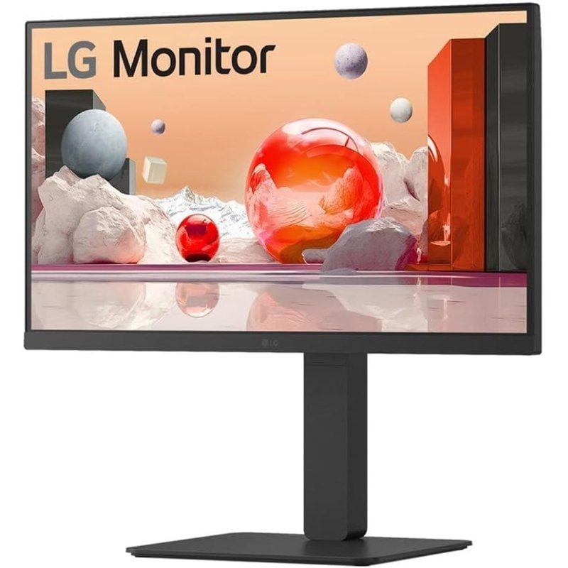 Monitor Profissional LG 24ba850-b 23,8" / Full HD / Webcam / Multimédia / Preto