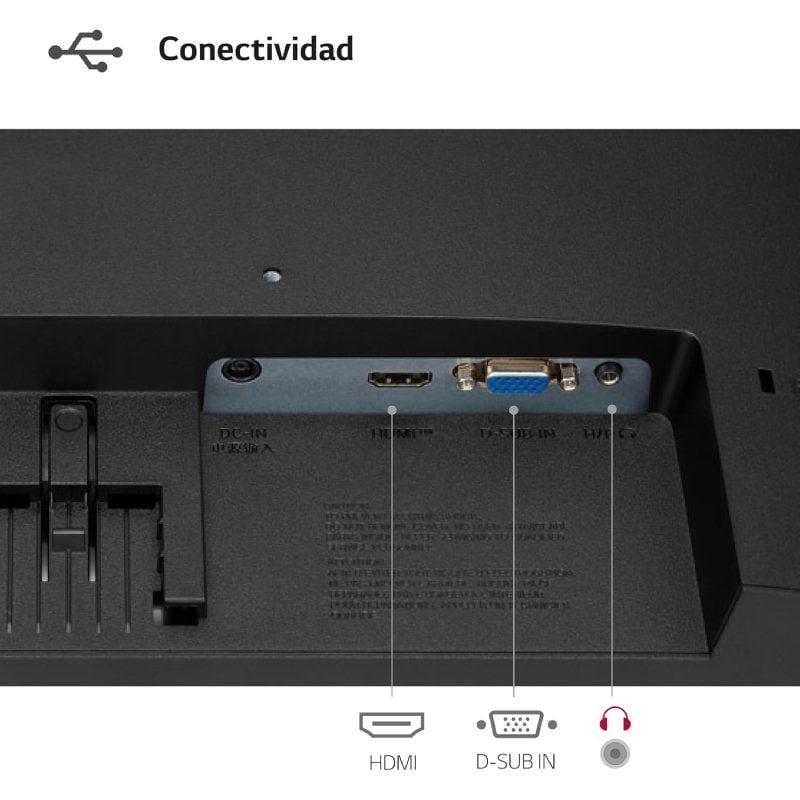 Monitor LG 24mr400-b 23,8" / Full HD / Preto