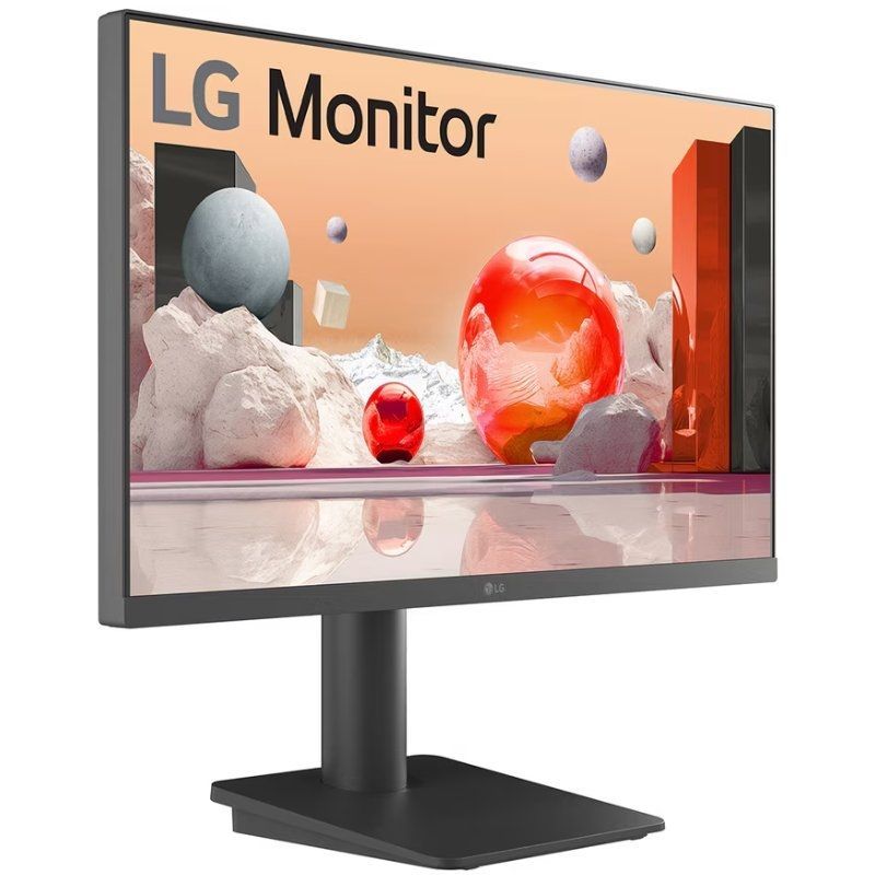 Monitor LG 25ms550-b 24,5" / Full HD / Multimédia / Ajustável em Altura / Preto