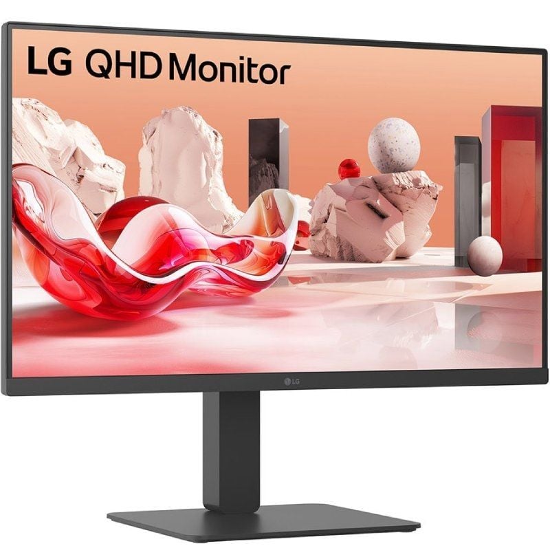 Monitor Profissional LG 27ba45qb-b 27" / QHD / Multimédia / Ajustável em Altura / Preto