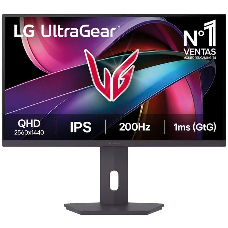 Monitor para Jogos LG Ultragear 27g610a-b 27" / QHD / 1ms / 200hz / IPS / Ajustável em Altura / Pre…