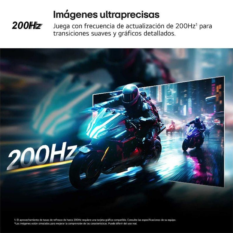 Monitor para Jogos LG Ultragear 27g610a-b 27" / QHD / 1ms / 200hz / IPS / Ajustável em Altura / Pre…