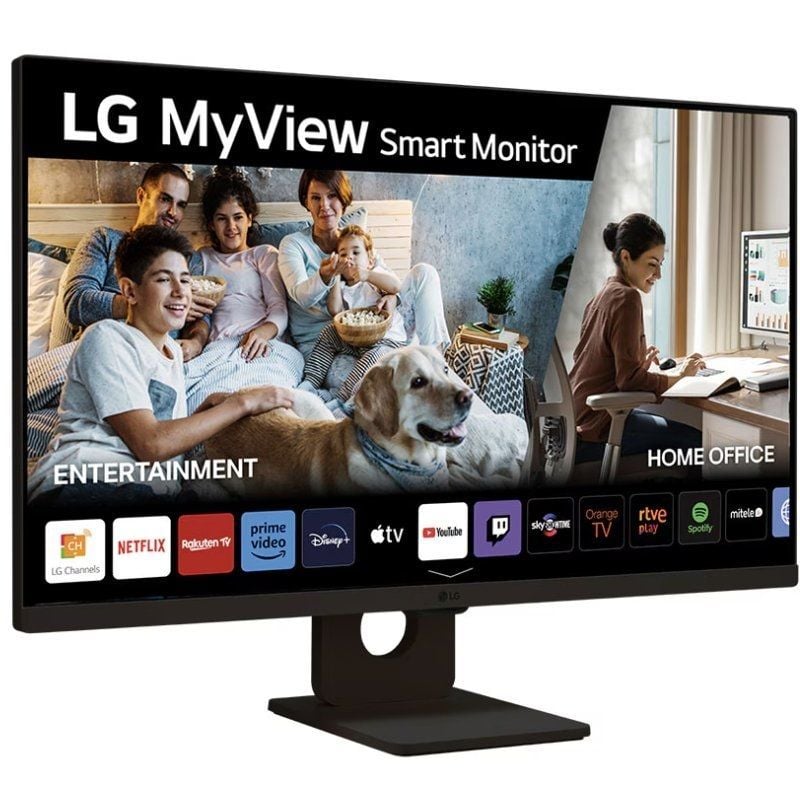 Monitor Inteligente LG Myview 27sr50f-b 27" / Full HD / Smart TV / Multimédia / Preto