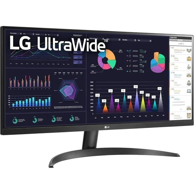 Monitor Profissional de Ecrã Ultra Largo LG 29wq60a-b 29" / WFHD / Multimédia / Preto