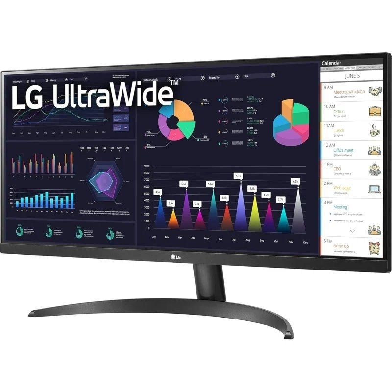 Monitor Profissional de Ecrã Ultra Largo LG 29wq60a-b 29" / WFHD / Multimédia / Preto