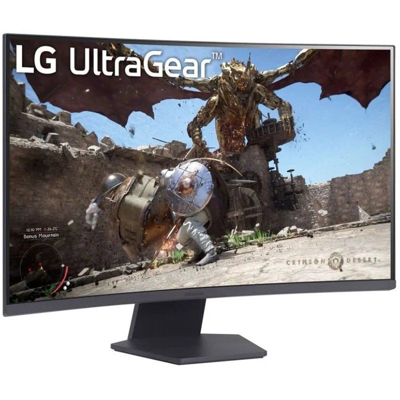 LG Ultragear 32gs60qc-b 31,5" / QHD / 1ms / 180hz / VA / Preto / Monitor de Jogos Curvo LG Ultragea…