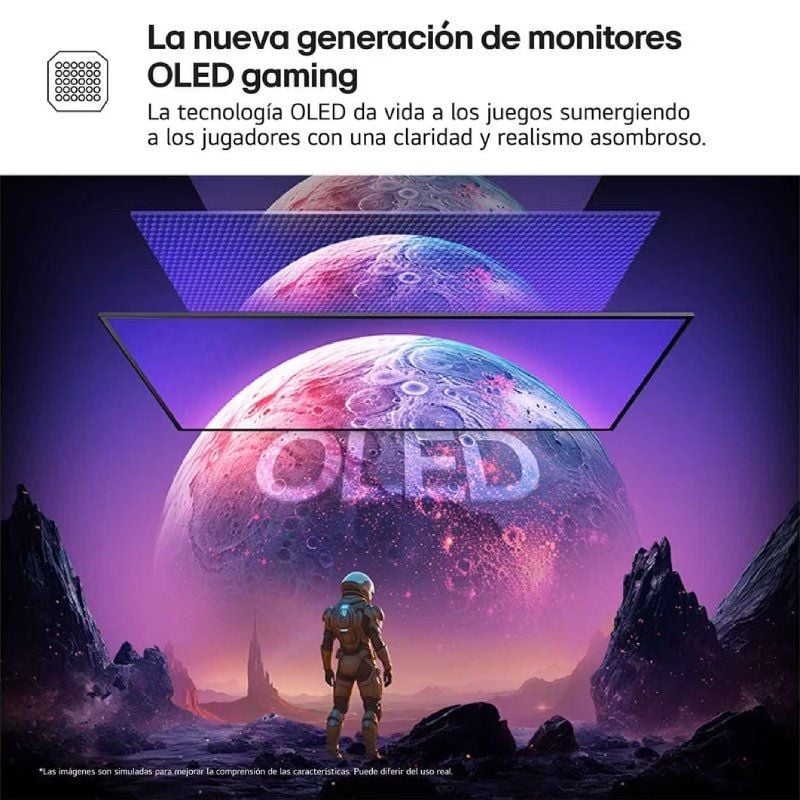 LG Ultragear 32gx850a-b 32" / 4K / 0.03ms / 330hz / OLED / Altura Ajustável / Preto / Monitor Ultra…