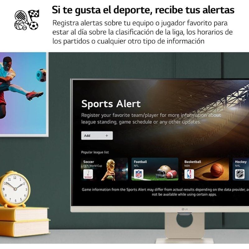 Monitor Inteligente LG Myview 32sr50f-w 31,5" / Full HD / Multimédia / Smart TV / Branco