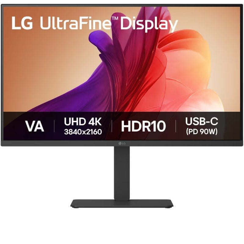 Monitor Profissional LG Ultrafine 32u720a-b 31,5" / 4K / Multimédia / Ajustável em Altura / Preto