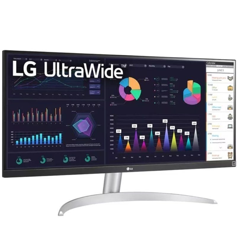 LG 34wq500-b 34" / WFHD / Preto Monitor Profissional de Ecrã Ultra Largo LG 34wq500-b 34" / WFHD /…