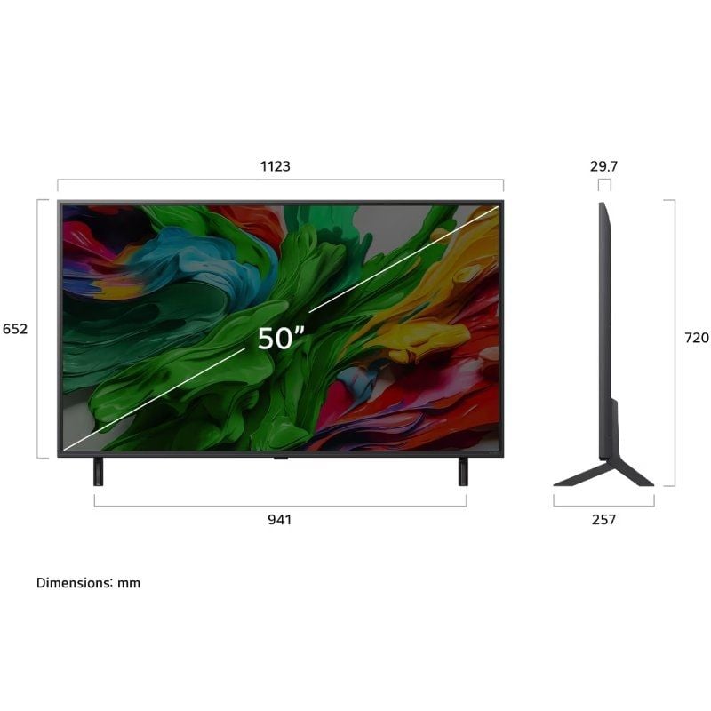 TV LG QNED Evo 50QNED87A6D 50" / Ultra HD 4K / Smart TV / Wifi