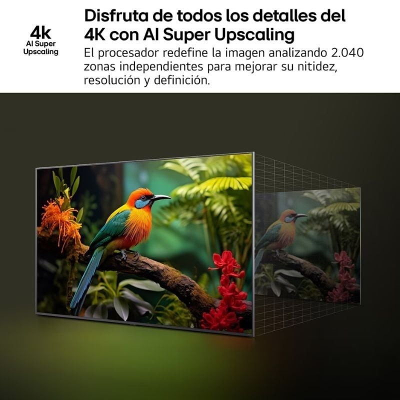 LG UHD TV 55UA74006LB 55" / Ultra HD 4K / Smart TV / Wifi