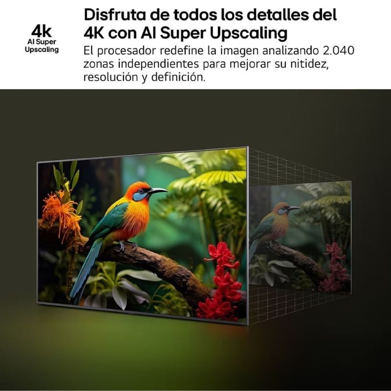 TV LG QNED 65QNED84A6C 65" / Ultra HD 4K / Smart TV / Wifi