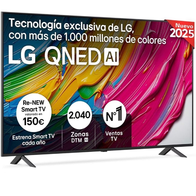 Televisor LG QNED AI QNED80 75QNED80A6A 75" / Ultra HD 4K / Smart TV / Wi-fi