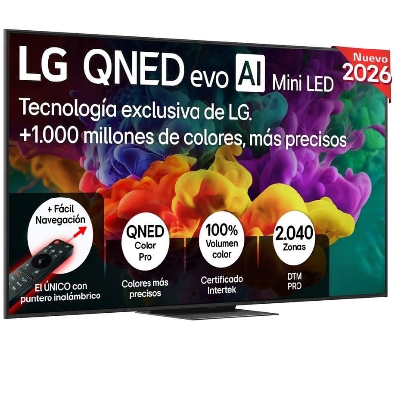 LG QNED Evo AI QNED87 Mini TV LED 75QNED87B6A 75" / Ultra HD 4K / Smart TV / Wifi