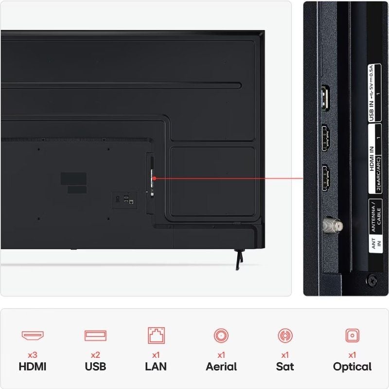 LG UHD TV 75UA75006LA 75" / Ultra HD 4K / Smart TV / Wifi