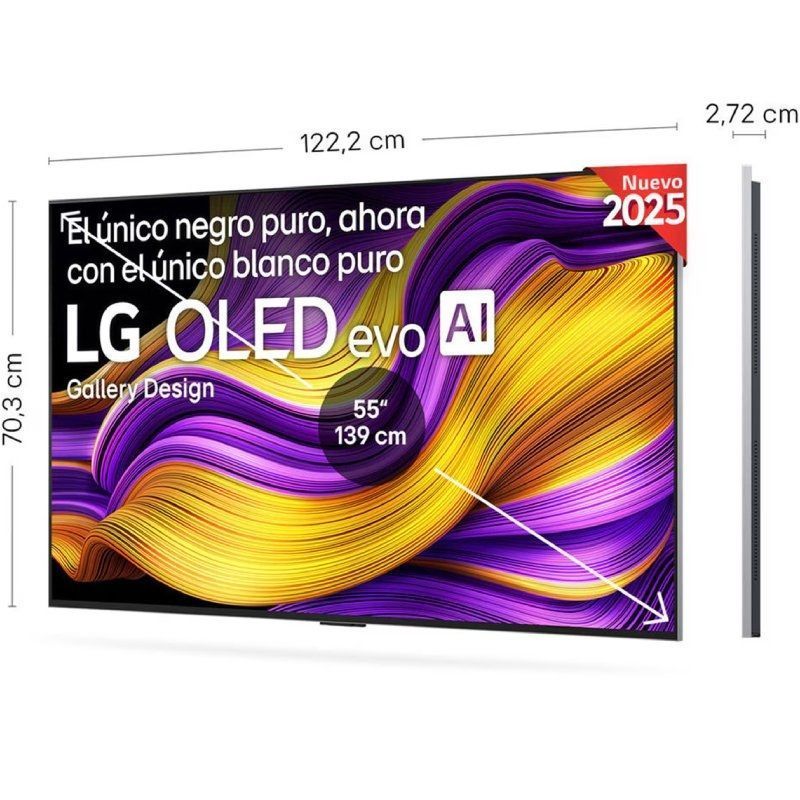 LG OLED Evo OLED55G54LW 55" / Ultra HD 4K / Smart TV / Wifi