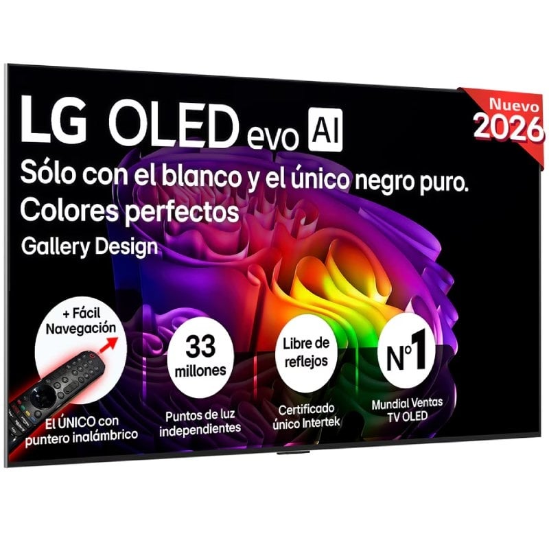 Televisor LG OLED Evo AI G6 OLED55G68LW 55" / Ultra HD 4K / Smart TV / Wi-fi