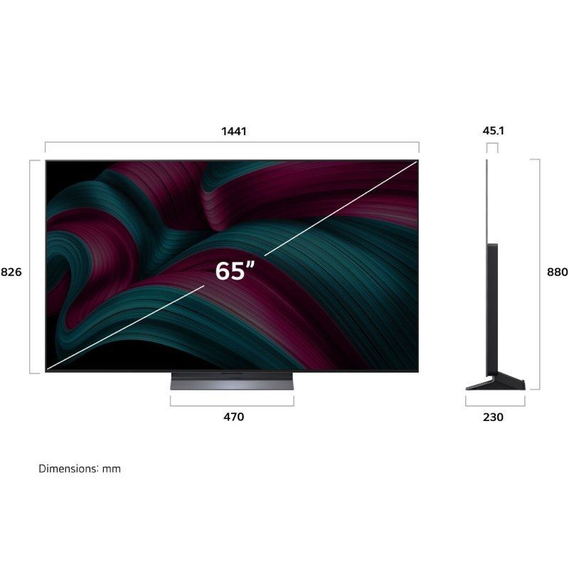 LG OLED Evo OLED65C54LA 65" / Ultra HD 4K / Smart TV / Wifi