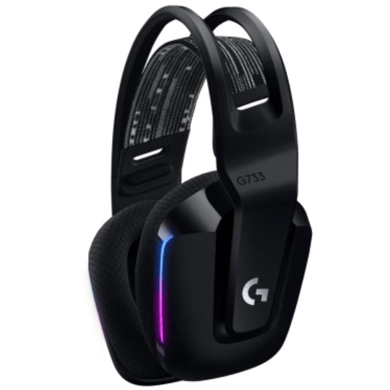 Logitech G733 Auscultadores sem Fios para Jogos com Microfone / Preto