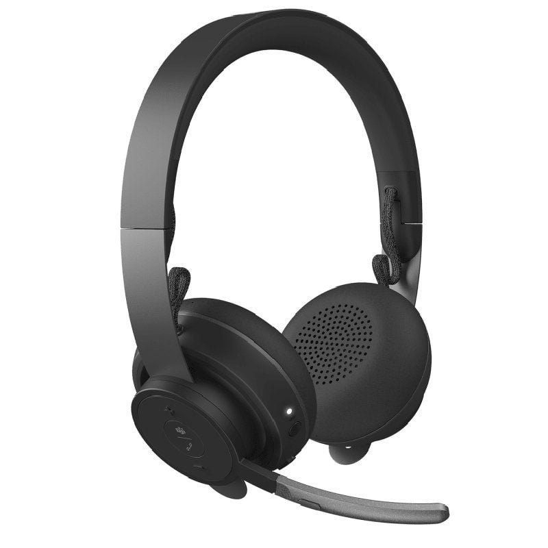Logitech Zone Wireless Headset MSFT / com Microfone / Bluetooth / Bluetooth / USB / Preto
