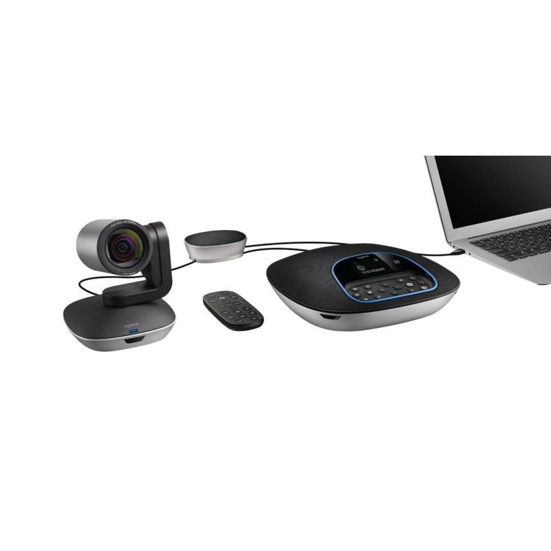 Sistema de Videoconferência de Grupo da Logitech / Focagem Automática / Full HD