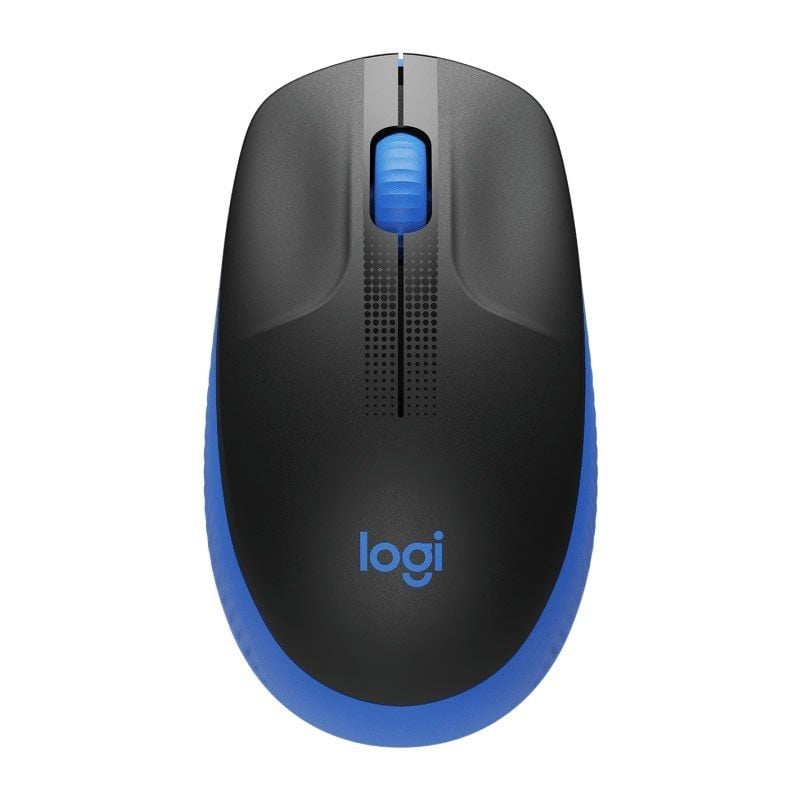 Rato sem Fios Logitech M190 / Até 1000 DPI / Azul