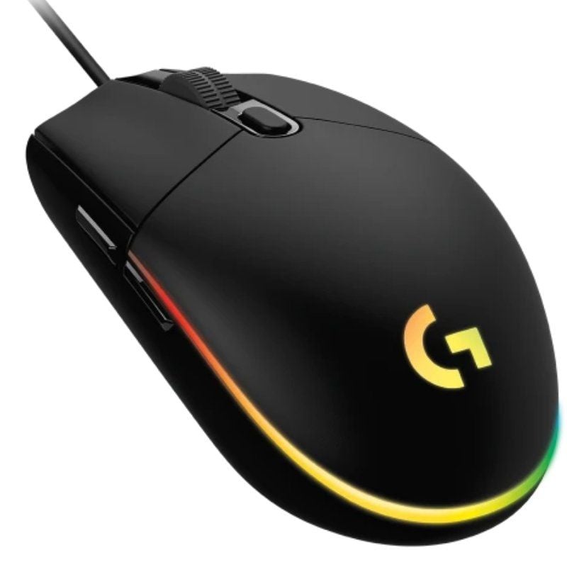 Logitech G102 Lightsync Gaming Mouse / Até 8000 DPI / Preto