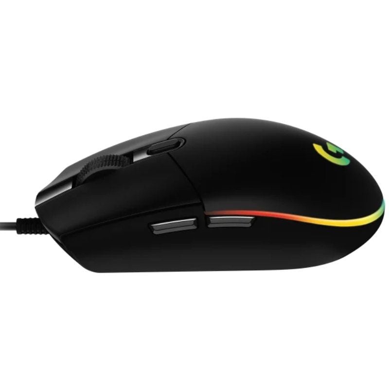 Logitech G102 Lightsync Gaming Mouse / Até 8000 DPI / Preto